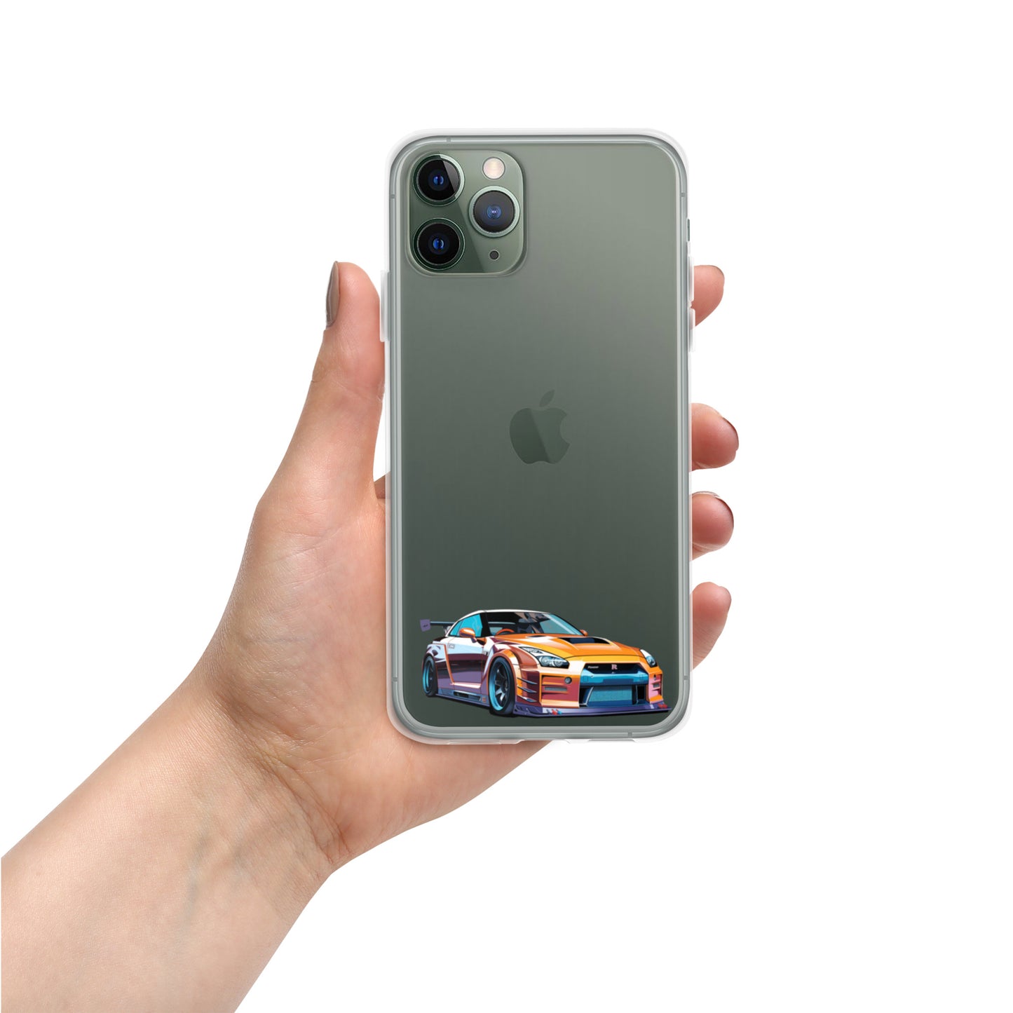 Car illustration [NIssan gt-r35]Clear Case for iPhone®