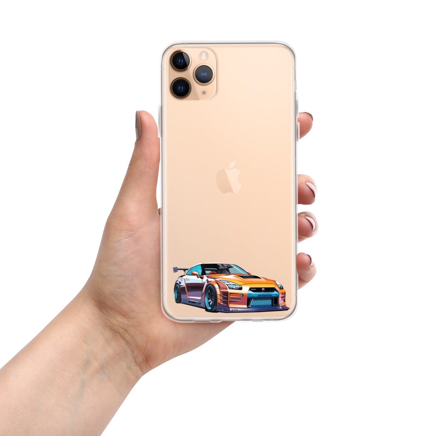 Car illustration [NIssan gt-r35]Clear Case for iPhone®