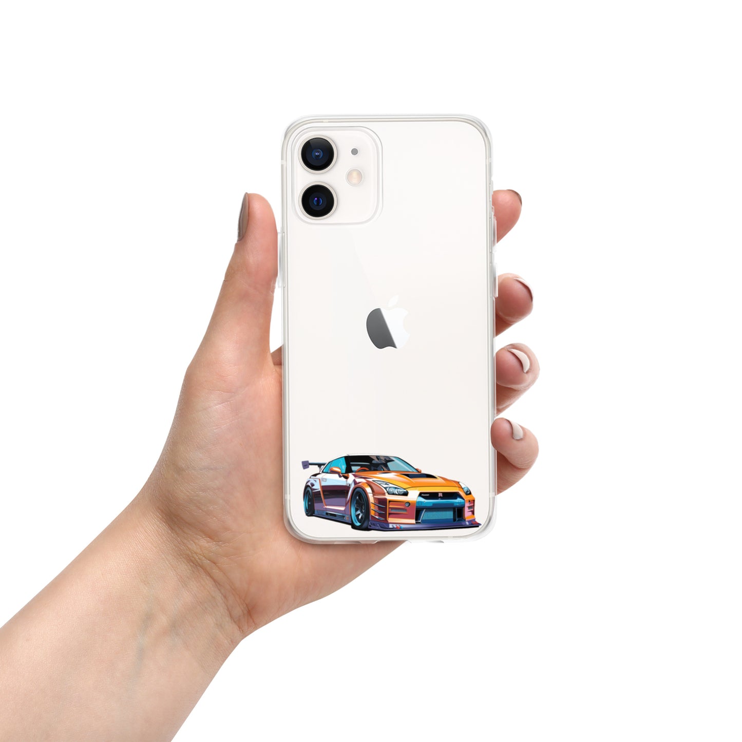 Car illustration [NIssan gt-r35]Clear Case for iPhone®