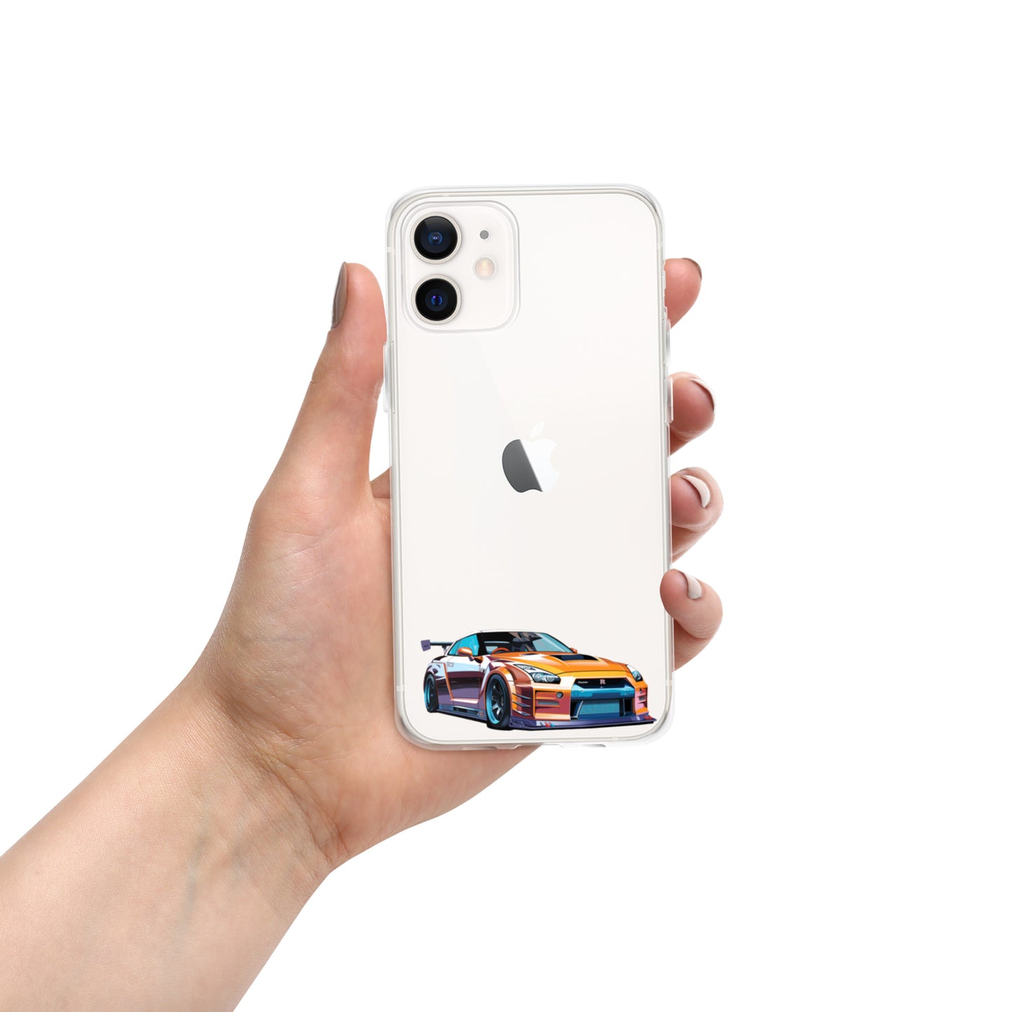 Car illustration [NIssan gt-r35]Clear Case for iPhone®