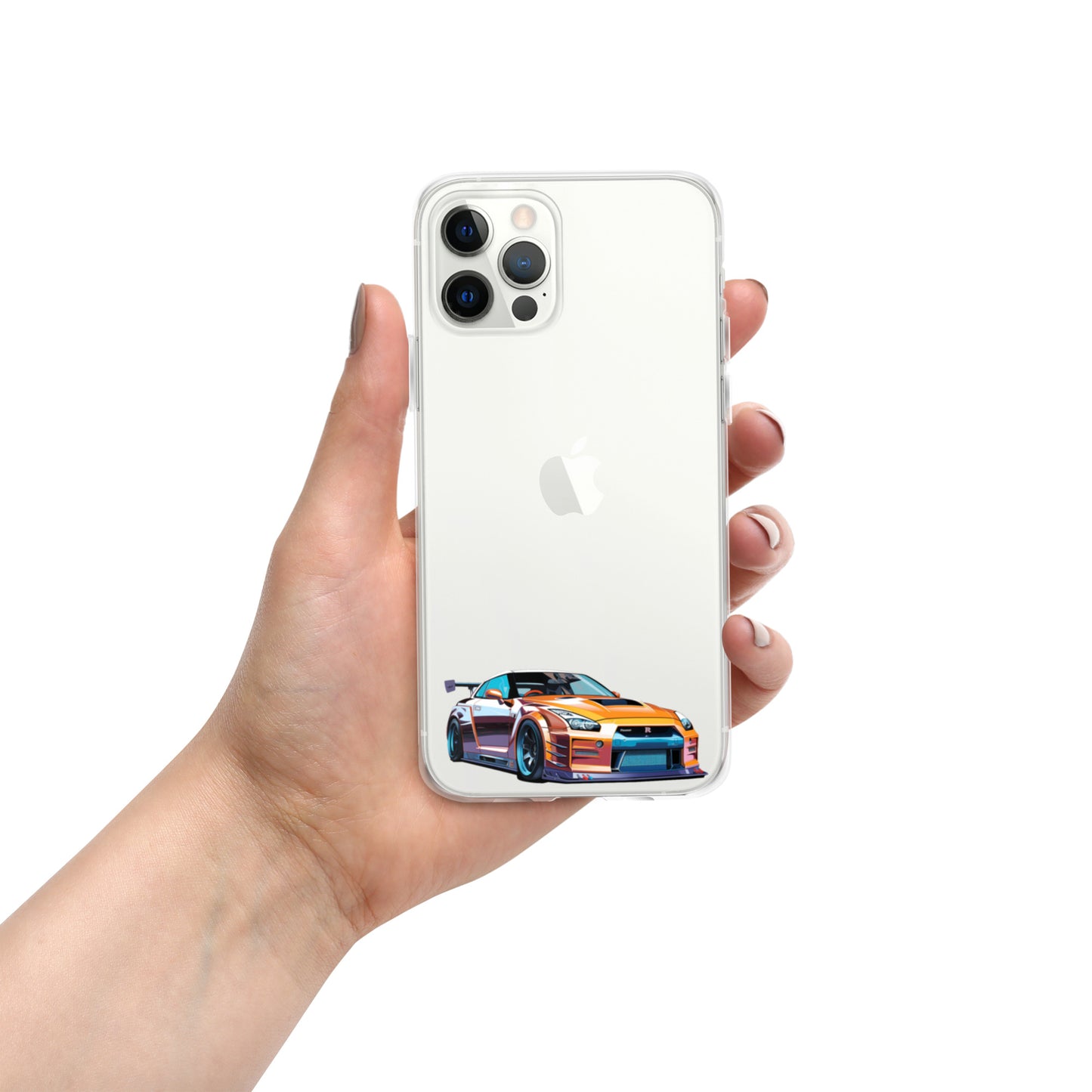 Car illustration [NIssan gt-r35]Clear Case for iPhone®