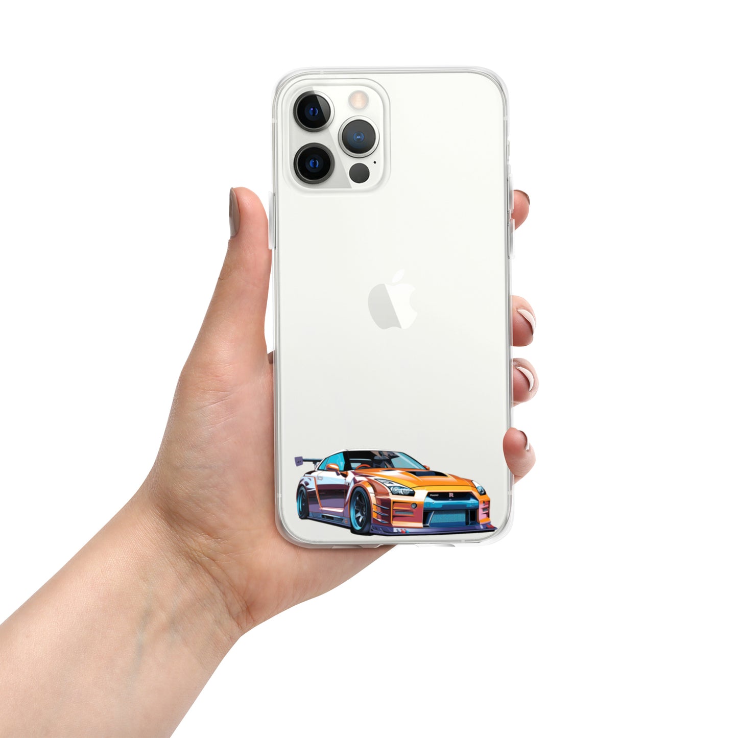 Car illustration [NIssan gt-r35]Clear Case for iPhone®