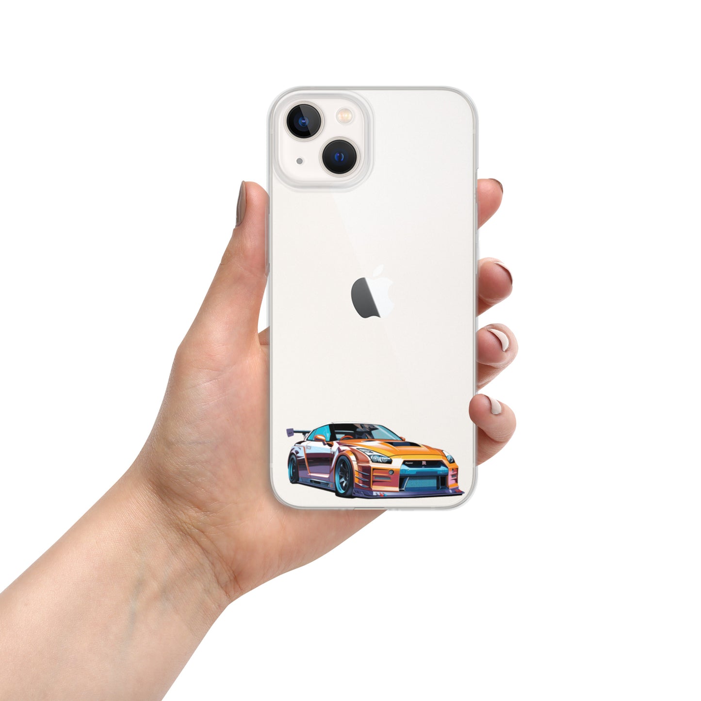 Car illustration [NIssan gt-r35]Clear Case for iPhone®