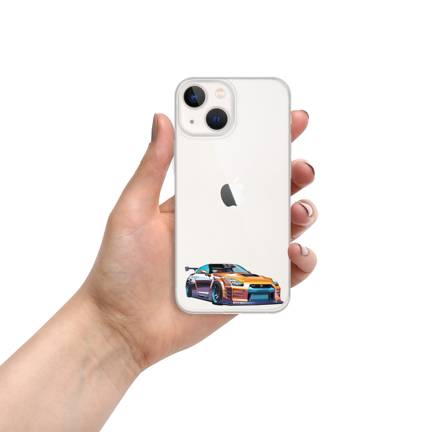 Car illustration [NIssan gt-r35]Clear Case for iPhone®