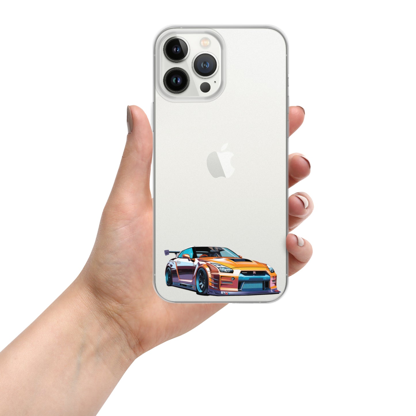 Car illustration [NIssan gt-r35]Clear Case for iPhone®