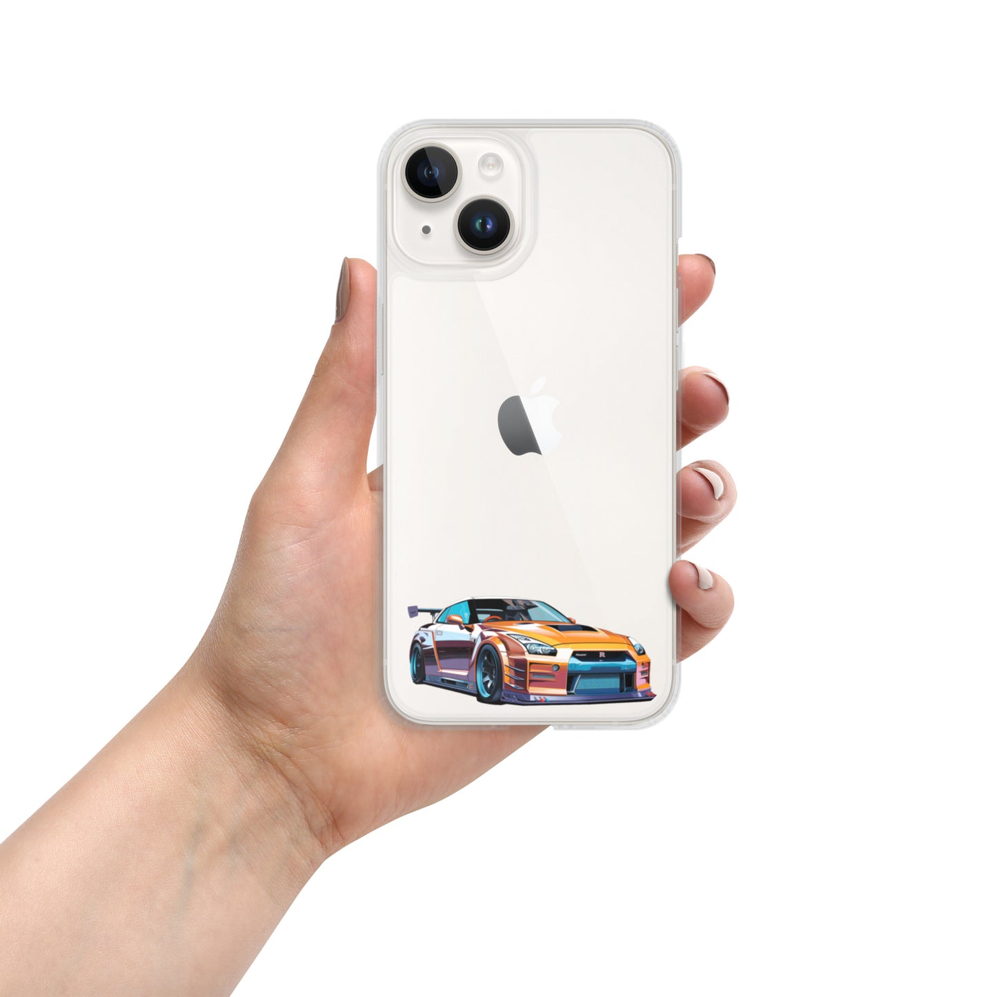 Car illustration [NIssan gt-r35]Clear Case for iPhone®