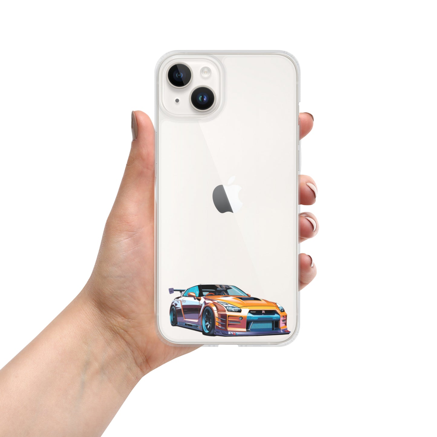 Car illustration [NIssan gt-r35]Clear Case for iPhone®