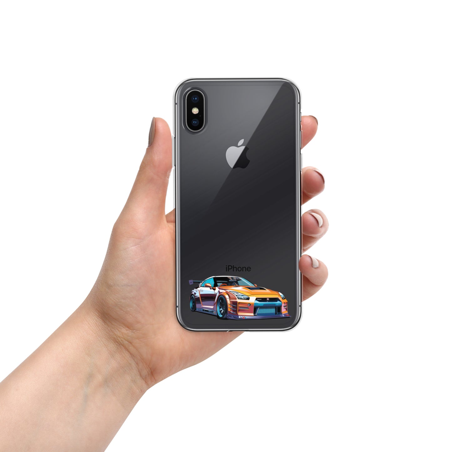 Car illustration [NIssan gt-r35]Clear Case for iPhone®