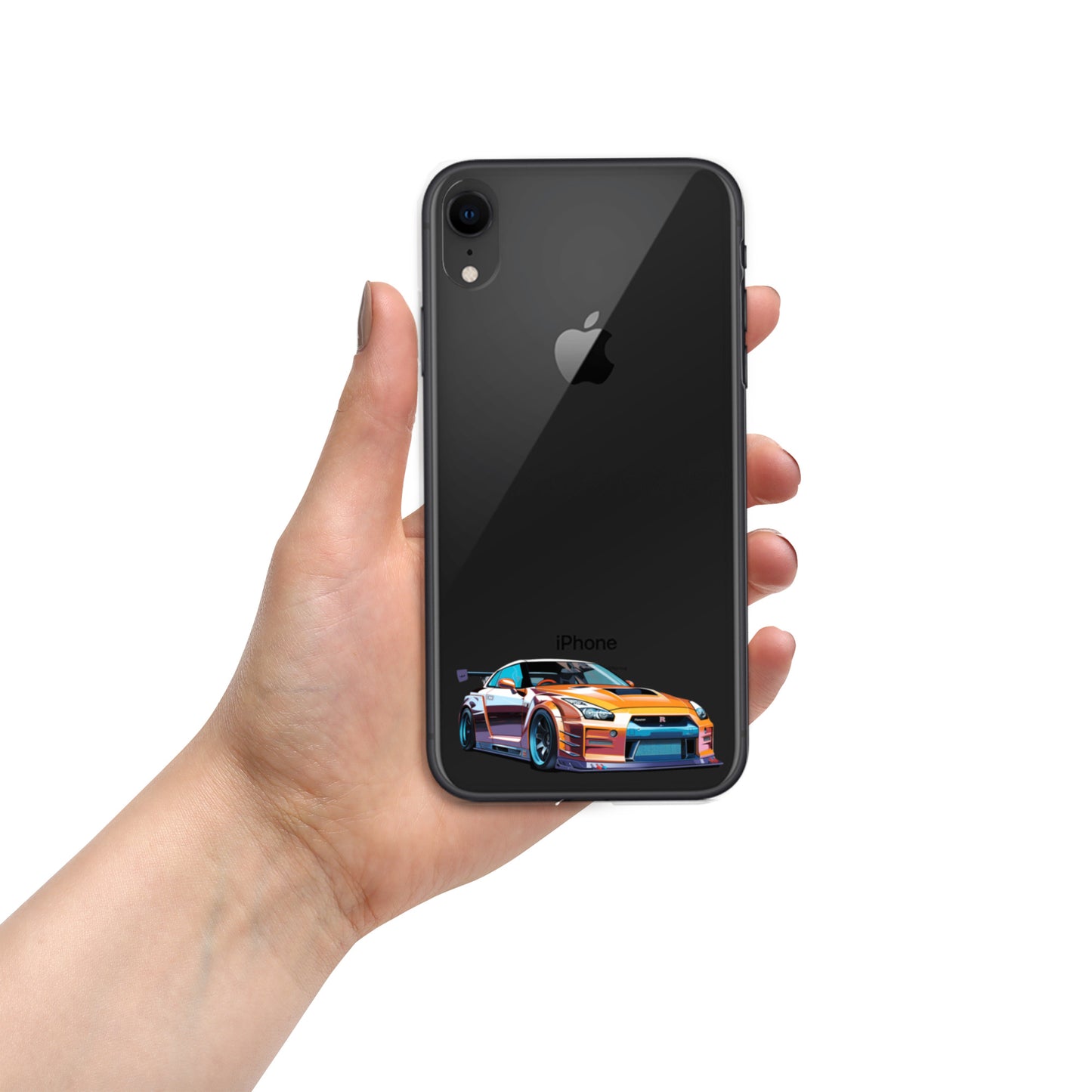 Car illustration [NIssan gt-r35]Clear Case for iPhone®