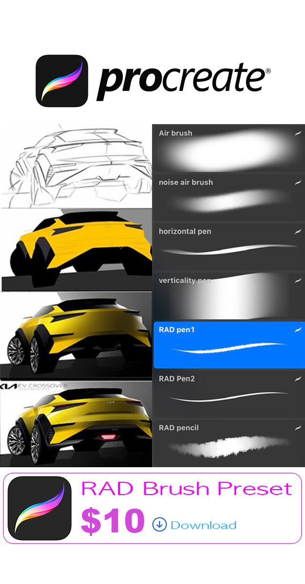 Procreate brush preset